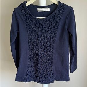 Zara Long Sleeve Shirt Size 4